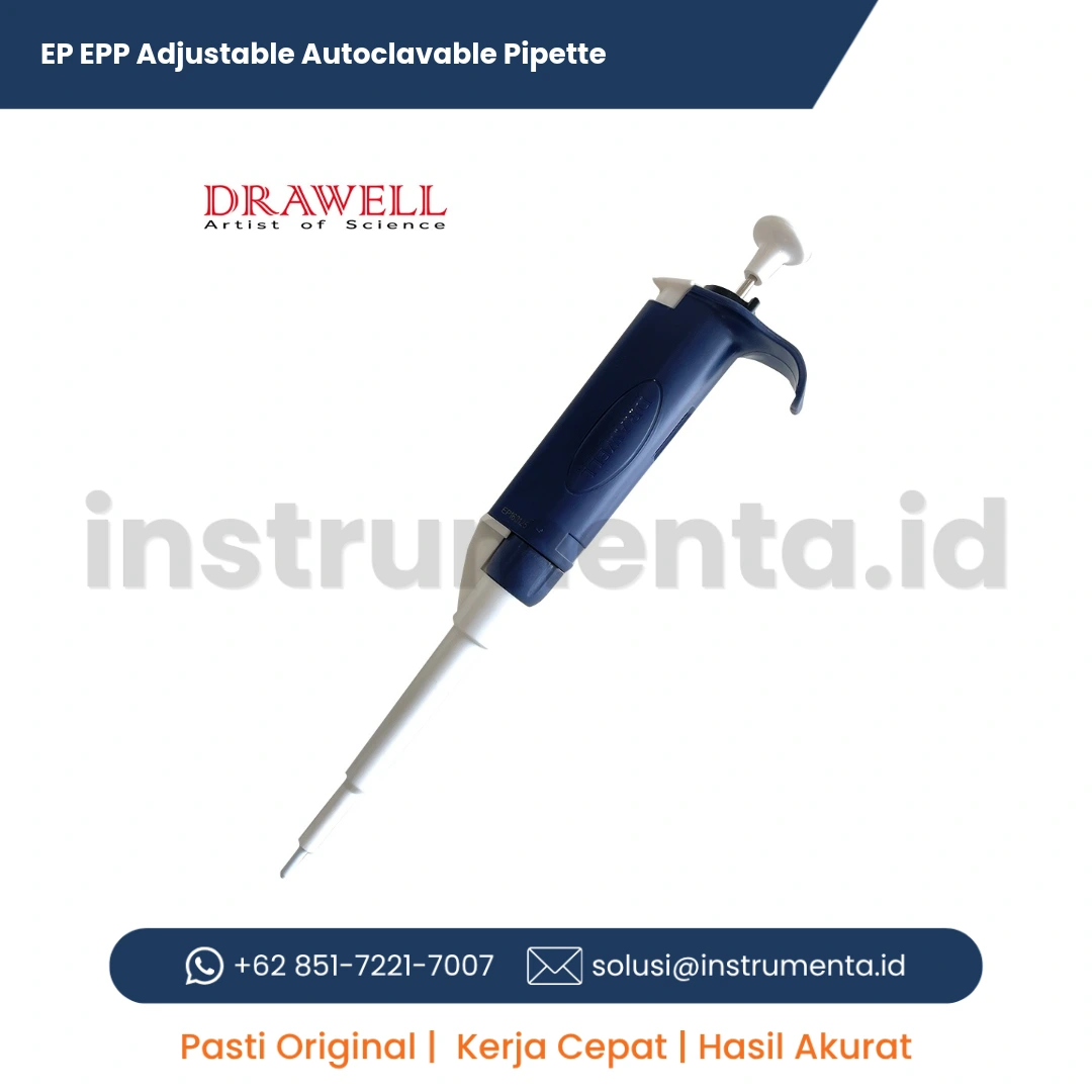 Jual EP/EPP Adjustable Autoclavable Pipette - Distributor Resmi Pipet Mikroliter Presisi Tinggi Ready Stock
